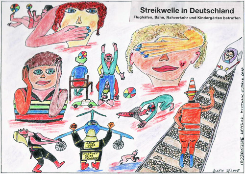 5.März 2008 : "Streik"